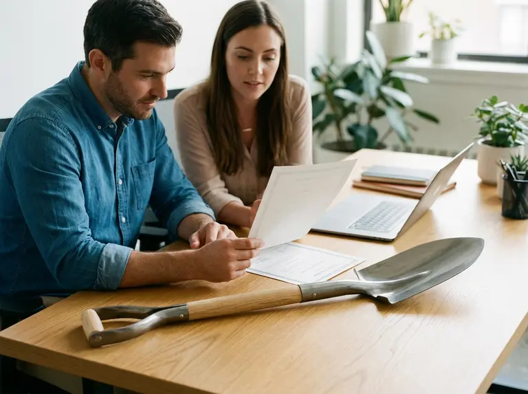 Сертификат на лопату